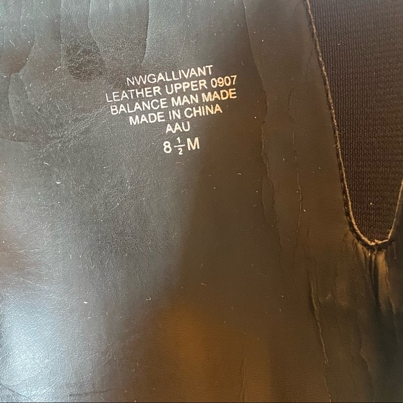 Nine West Gallivant Black Heeled Boots Size 8.5 - Picture 4 of 16